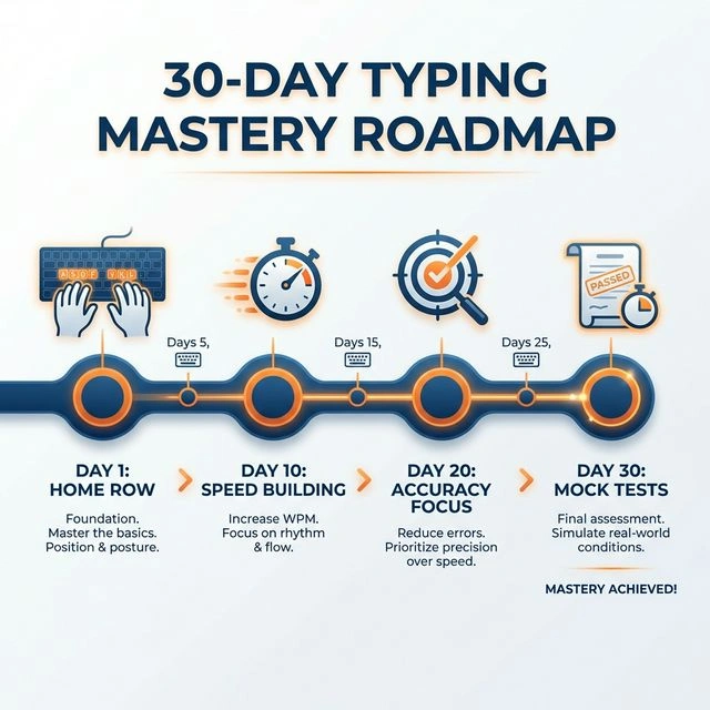 DP HCM Typing Mastery Roadmap - 30 Day Preparation Plan